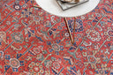 Iris IRS-2332 Burnt Orange / Dark Blue Rug
