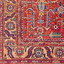 Iris IRS-2332 Burnt Orange / Dark Blue Rug