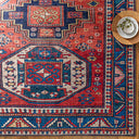 Iris IRS-2344 Burnt Orange / Dark Blue Rug