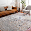 Jordan JOR-2300 Dark Brown / Deep Teal Rug