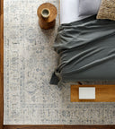 Jordan JOR-2301 Cream / Deep Teal Rug
