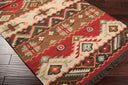 Jewel Tone JT-8 Burgandy / Dark Brown Rug