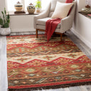 Jewel Tone JT-8 Burgandy / Dark Brown Rug