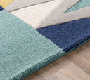 Kennedy KDY-3012 Blue / Gray Rug