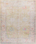 Kemer KMR-2305 Dusty Pink / Grass Green Rug
