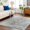 Kemer KMR-2307 Navy / Orange Rug