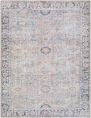 Kemer KMR-2312 Aqua / Charcoal Rug