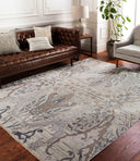 Kushal KUS-2302 Gray / Ivory Rug