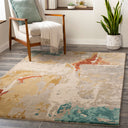 Kavita KVT-2305 Brown / Dark Green Rug