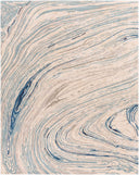 Kavita KVT-2308 Deep Teal / Gray Rug