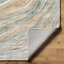 Kavita KVT-2309 Cream / Deep Teal Rug