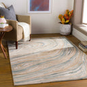 Kavita KVT-2309 Cream / Deep Teal Rug
