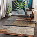 Lexington LEX-2300 Black / Brown Rug