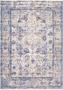 Lincoln LIC-2302 Denim / Light Beige Rug