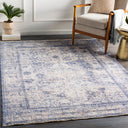 Lincoln LIC-2302 Denim / Light Beige Rug