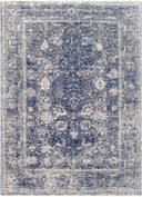 Lincoln LIC-2303 Denim / Light Beige Rug