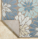 Lakeside LKD-2302 Blue / Cream Rug