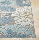 Lakeside LKD-2302 Blue / Cream Rug