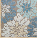 Lakeside LKD-2302 Blue / Cream Rug