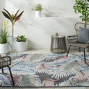 Lakeside LKD-2304 Blue / Charcoal Rug