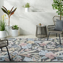 Lakeside LKD-2305 Blue / Charcoal Rug