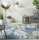 Lakeside LKD-2308 Blue / Cream Rug