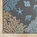 Lakeside LKD-2310 Blue / Charcoal Rug