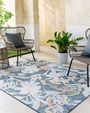 Lakeside LKD-2317 Cream / Medium Green Rug