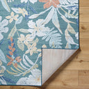 Lakeside LKD-2317 Cream / Medium Green Rug