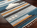 Lofty LOF-2305 Black / Blue Rug