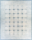 Louvre LOU-2300 Cream / Dark Blue Rug