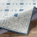 Louvre LOU-2300 Cream / Dark Blue Rug
