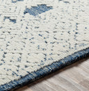 Louvre LOU-2300 Cream / Dark Blue Rug