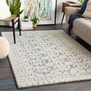 Louvre LOU-2303 Black / Cream Rug