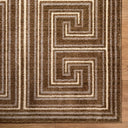 La Luna LUU-2311 Dark Brown / Light Gray Rug