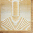 Lyna LYA-2330 Mustard / White Rug