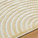 Lyna LYA-2330 Mustard / White Rug
