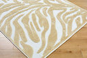 Lyna LYA-2334 Mustard / White Rug