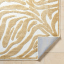 Lyna LYA-2334 Mustard / White Rug