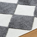 Lyna LYA-2350 Charcoal / White Rug
