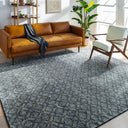 Malaga MAG-2302 Dark Brown / Denim Rug