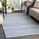 Maroc MAR-4 Dark Blue / Light Beige Rug