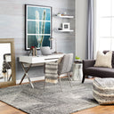 Maroc MAR-21 Black / Cream Rug