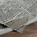 Maroc MAR-22 Black / Cream Rug