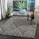 Maroc MAR-22 Black / Cream Rug