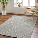 Maroc MAR-31 Charcoal / Cream Rug
