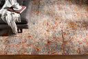 Mirabel MBE-2300 Cream / Dark Brown Rug