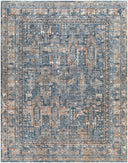 Mirabel MBE-2301 Cream / Dark Blue Rug