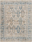 Mirabel MBE-2302 Cream / Dark Blue Rug