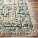 Mirabel MBE-2302 Cream / Dark Blue Rug
